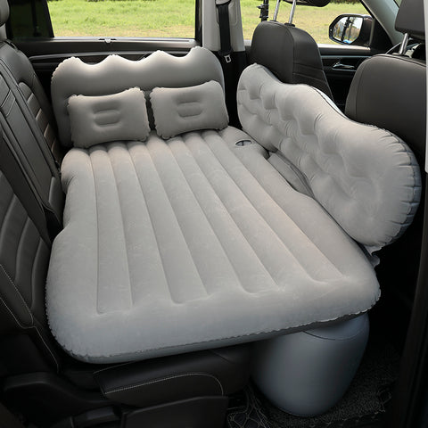 Inflatable Bed Split Car Inflatable Bed Travel Bed In The Car Mattress In The Car Trunk Mattress Folding Bed Thickened High-density Flocking Fabric