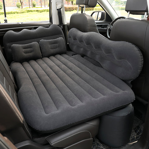 Inflatable Bed Split Car Inflatable Bed Travel Bed In The Car Mattress In The Car Trunk Mattress Folding Bed Thickened High-density Flocking Fabric